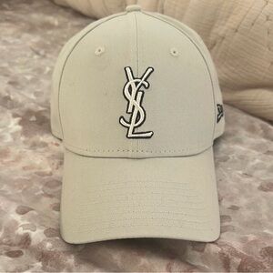 Saint Laurent Off-White Cap